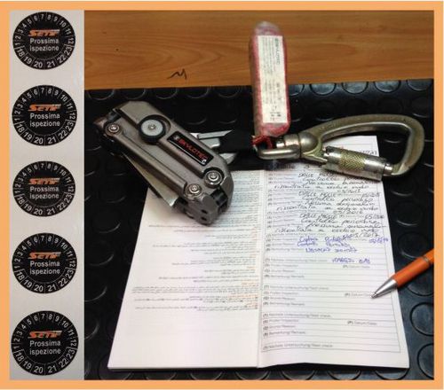 Ispezione periodica di D.P.I. 3^ categoria – Anticaduta.