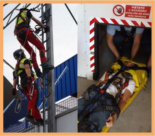 La gestione dell’emergenza nei lavori in quota e negli spazi confinati.
